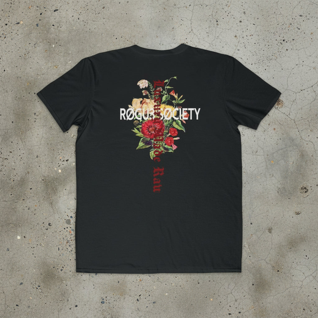 ROGU3 LUXURY MADE RAW GRAPHIC TEE