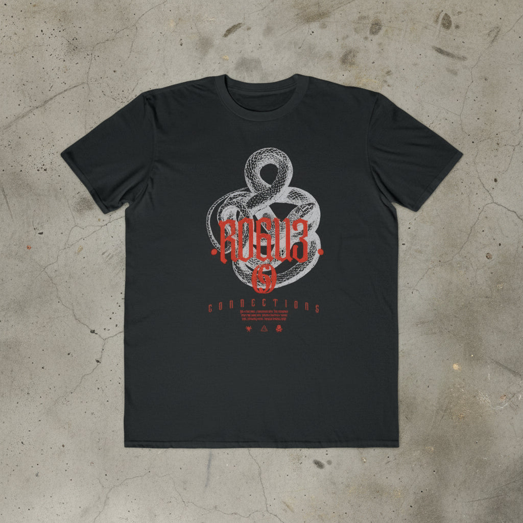 ROUG3 CONNECTIONS GRAPHIC TEE